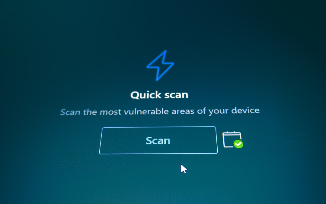GDPR Compliance for Spas: Data Protection and Privacy Regulations Quick scan button on a blue background